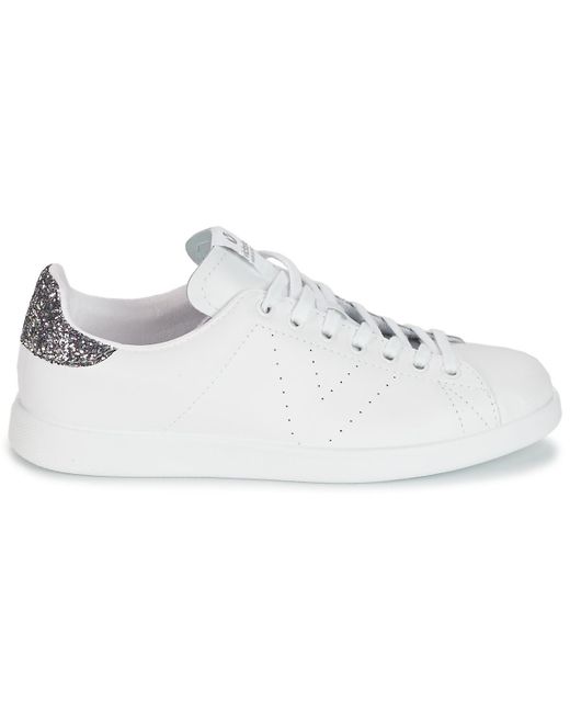 Victoria Deportivo Basket Piel Women's Shoes (trainers) In White