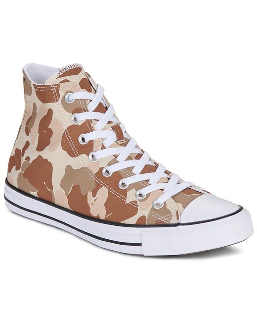 Converse Brown Shoes (high-top Trainers) Chuck Taylor All Star for men