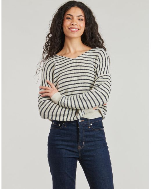 Vero Moda Gray Sweater Vmnewlexsun Shine