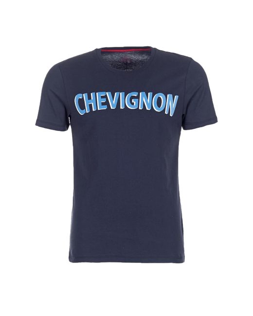 Chevignon Blue Marcel Tee T Shirt for men