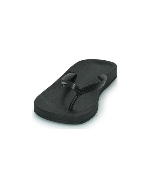 Ipanema Black Anat Colors Fem Flip Flops / Sandals (shoes)