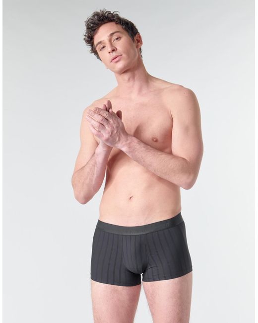 Hom Gray Boxer Shorts Chic Boxer Brief for men