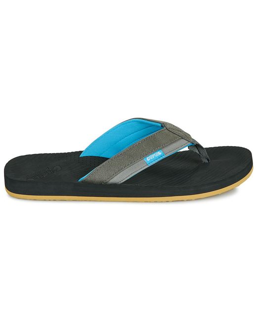 Cool shoe Blue Flip Flops / Sandals (shoes) Goku for men