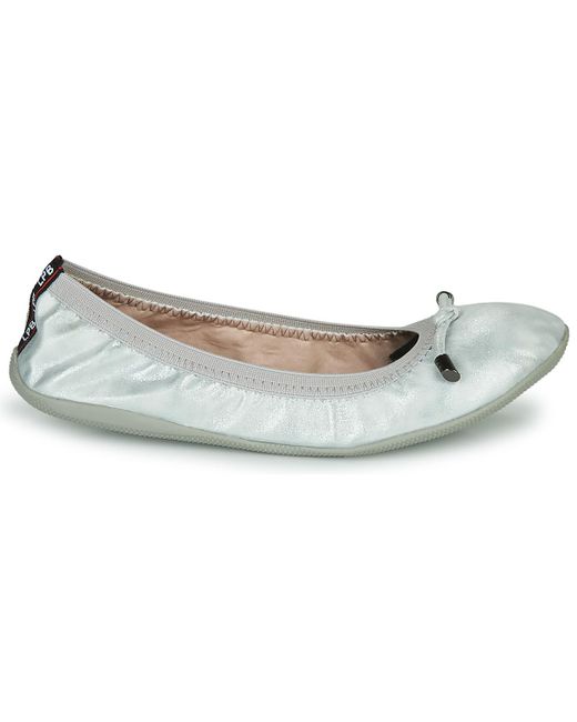 Les Petites Bombes Gray Ava Shoes (pumps / Ballerinas)