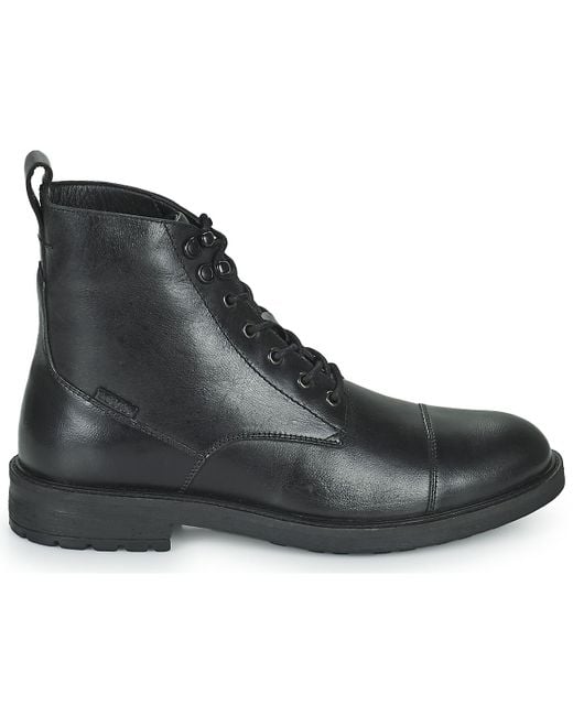 Levi's Emerson 2.0 Mid Boots in Black for Men | Lyst UK