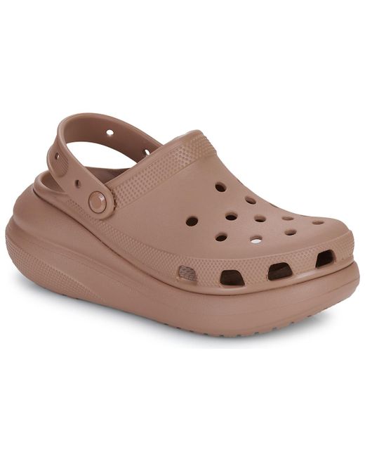 CROCSTM Brown Clogs (shoes) Crush Clog