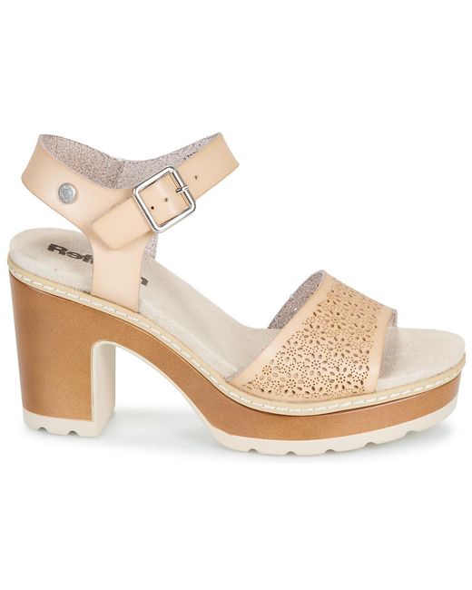 Refresh Metallic Heeled Sandals 172781