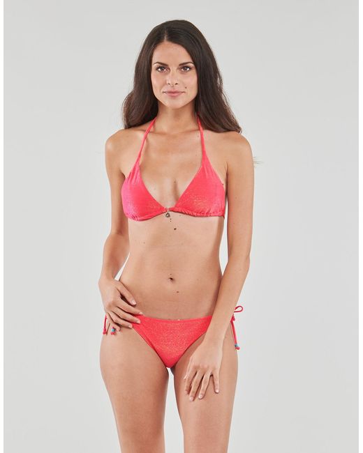 Banana Moon Red Bikini Separates Rico Seaglitter