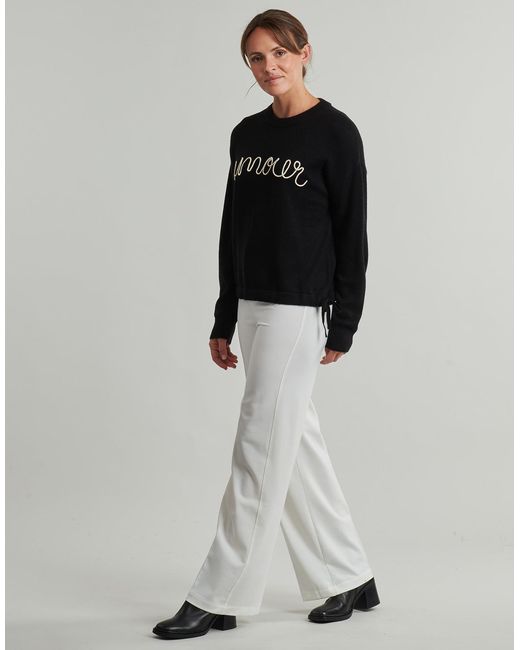 ONLY Black Sweatshirts Onlkatia Ls Text