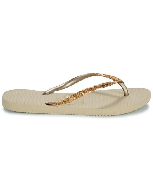 Havaianas Metallic Flip Flops / Sandals (shoes) Slim Glitter Ii