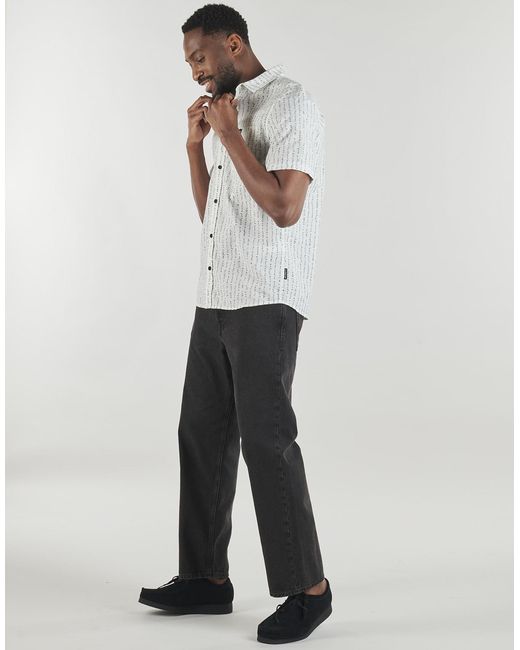 Jack & Jones Gray Wide Jeans Jjieddie Jjoriginal Sbd 275 for men