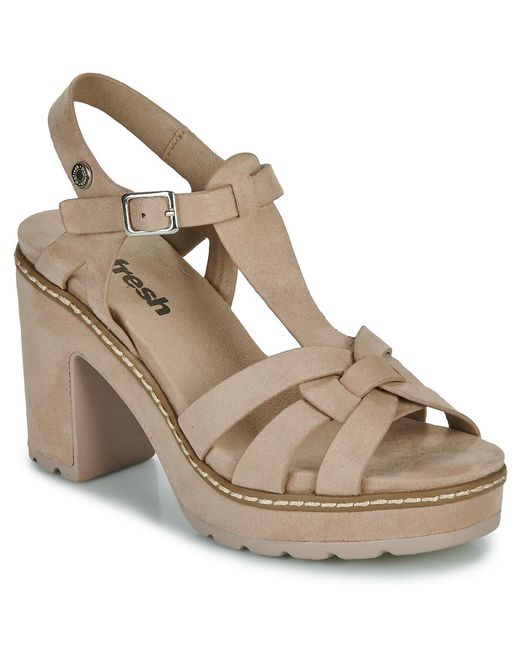 Refresh Metallic Heeled Sandals 171875