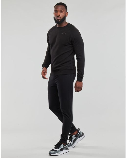 Kappa Black Sweatshirts Caimali for men