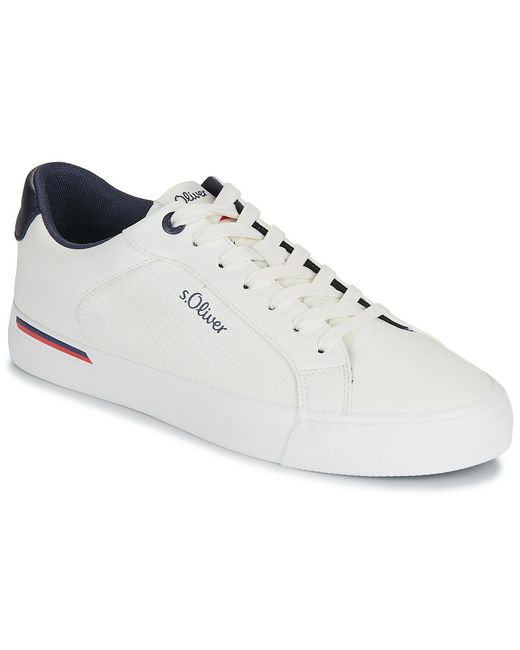 S.oliver White Shoes (trainers) 2177855-0100 for men