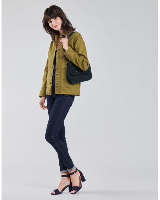 Betty London Green Ovest Denim Jacket