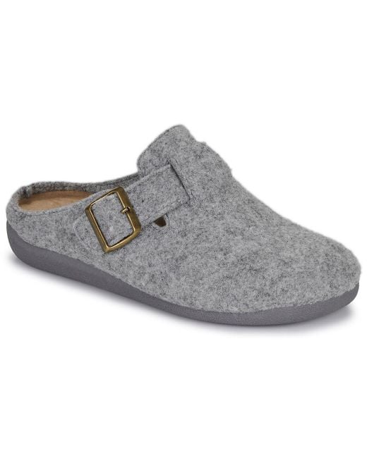 Josef Seibel Gray Flip Flops Cara 01