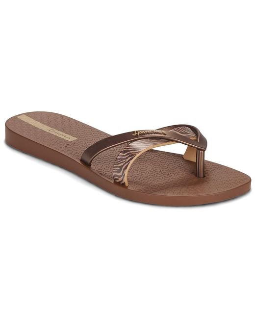 Ipanema Brown Flip Flops / Sandals (shoes) Kirei Chic Fem