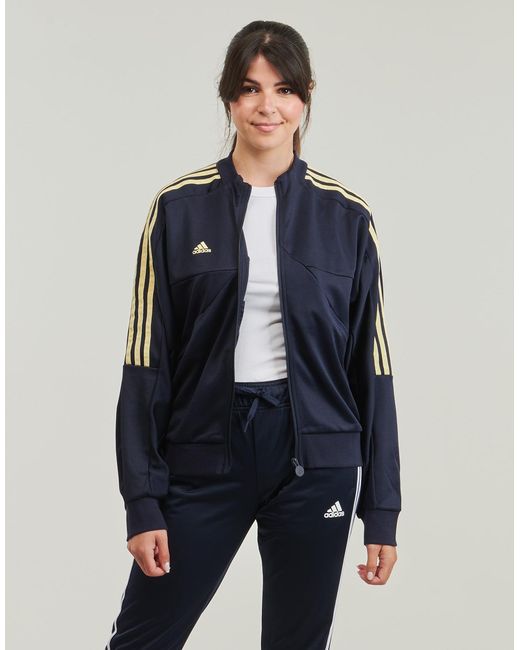 Adidas Blue Tracksuit Jacket Tiro Track Top