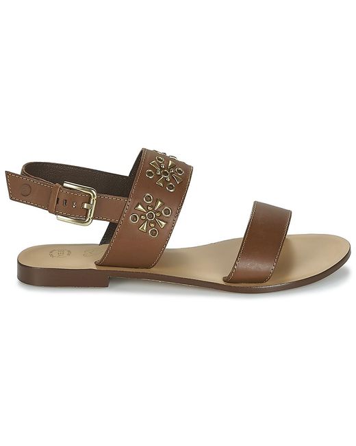 Betty London Brown Ikimi Sandals
