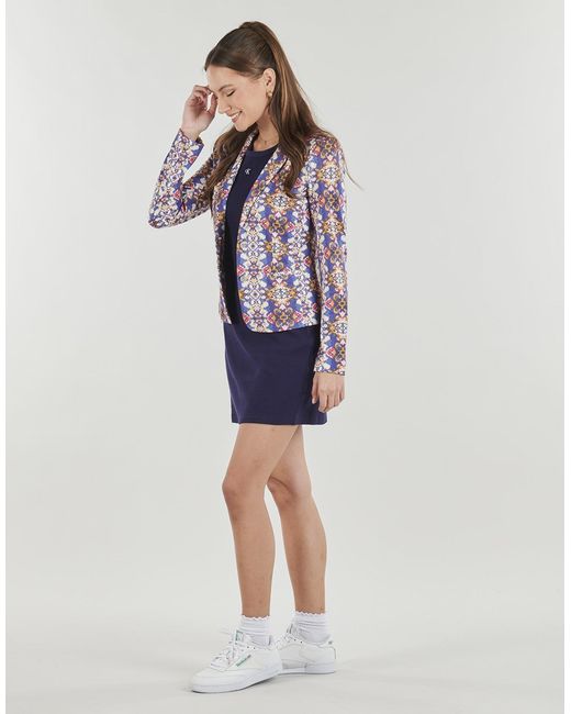 ONLY Blue Jacket Onlpoptrash L/s Aop Blazer