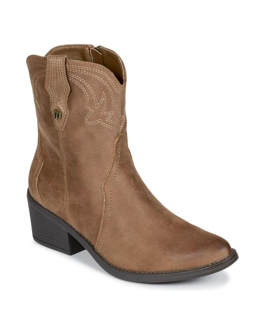 MTNG Brown Low Ankle Boots 54910