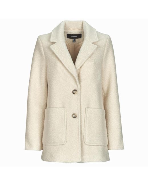 Vero Moda Natural Coat Vmlara