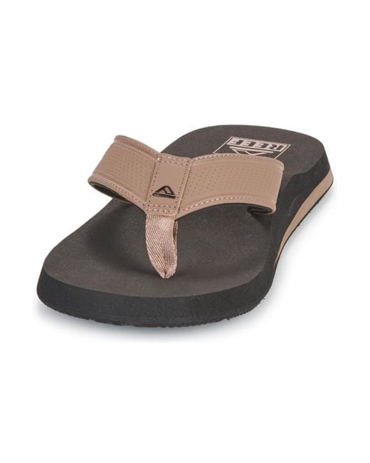 Reef Brown Flip Flops / Sandals (shoes) The Layback for men