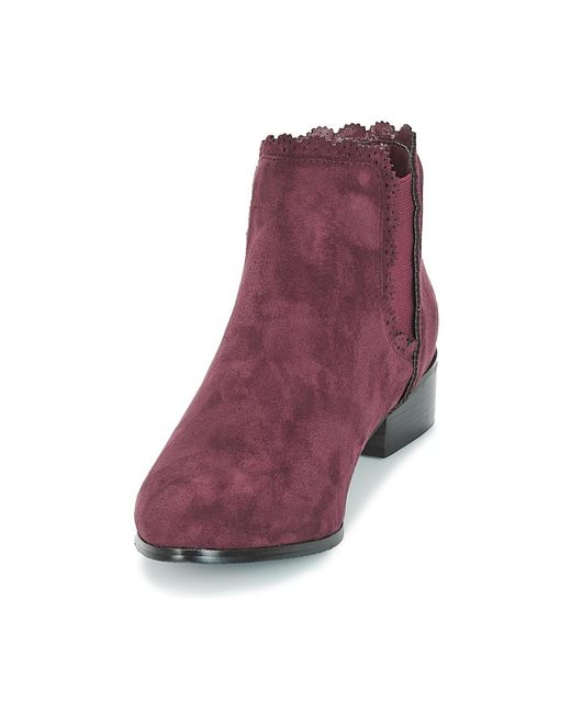 Moony Mood Jerma Women's Mid Boots In Purple