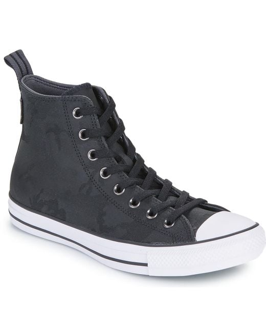 Converse Shoes high top Trainers Chuck Taylor All Star Tectuff Waterproof Camo in Black for Men Lyst UK