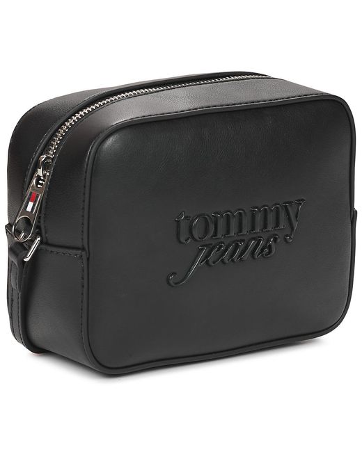 Tommy Hilfiger Black Shoulder Bag Tjw Must Camera Bag