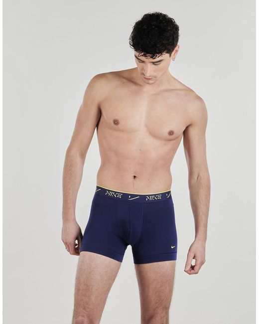 Nike Blue Boxer Shorts Cotton Trunk Strc X3 for men