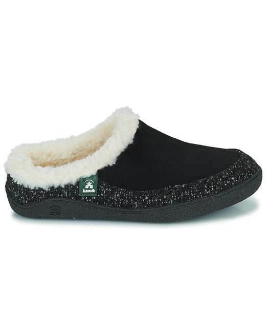 Kamik Black Nutmeg Slippers