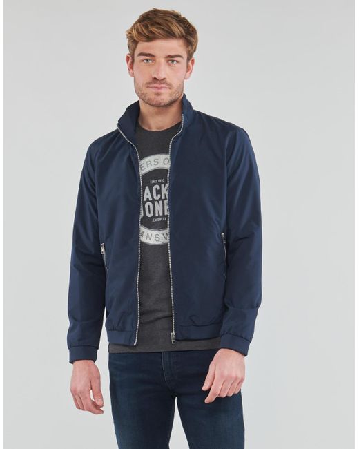 Jack & Jones Blue Jjerush Jacket for men