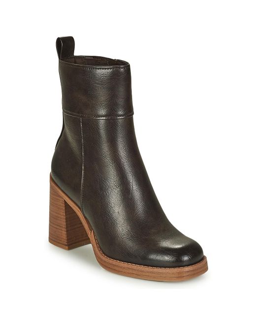 Marco tozzi top brown ankle boots
