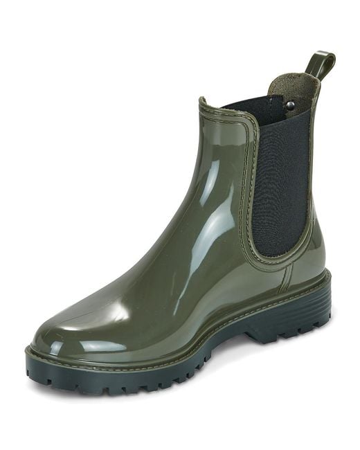 Verbenas Green Wellington Boots Gaudi Brillo