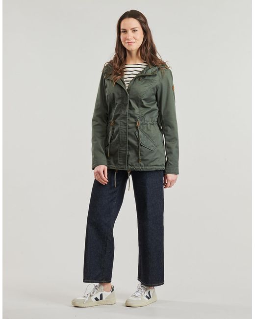 ONLY Green Parka Onllorca