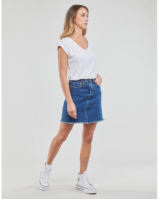 Pieces Blue T Shirt Pckamala Tee