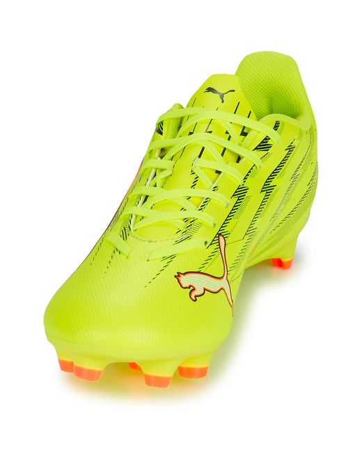 PUMA Yellow Football Boots Ultra 6 Play Fg/ag for men