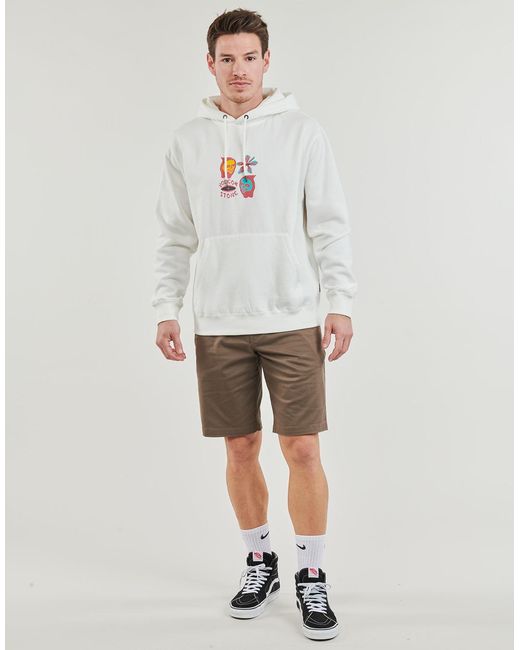 Volcom White Hoodies Earth Tripper Po for men