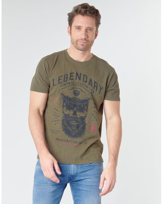 Yurban Multicolor Acrux T Shirt for men