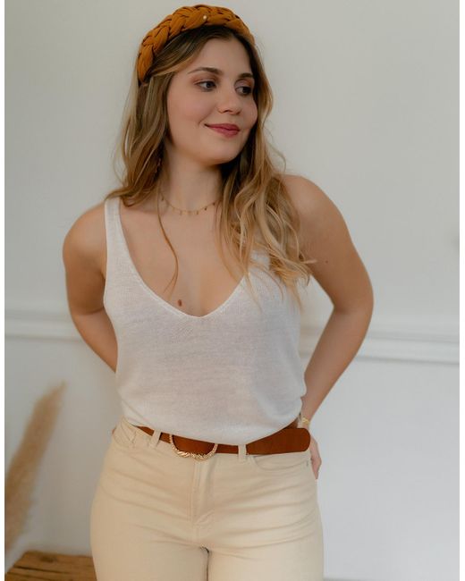 Celeste Natural Blouse Inseparable