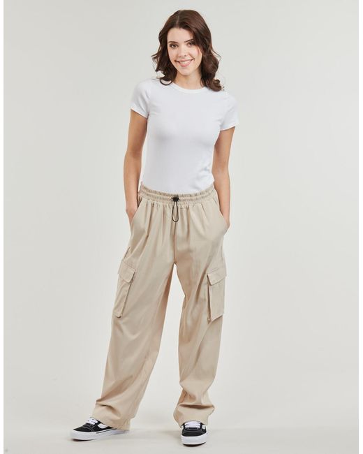 ONLY Natural Cargo Trousers Onlcashi