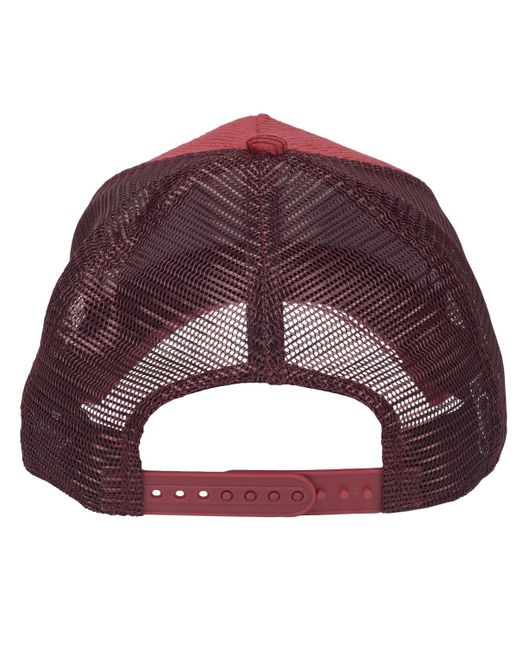 KTZ Red Cap New Era Cord Patch Trucker