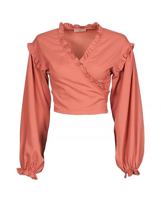 Moony Mood Red Pachery Blouse