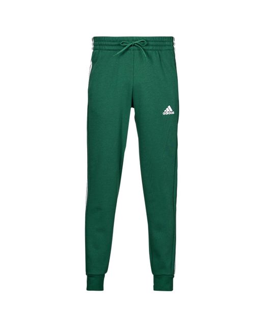 Adidas Green Tracksuit Bottoms M 3s Fl Tc Pt for men
