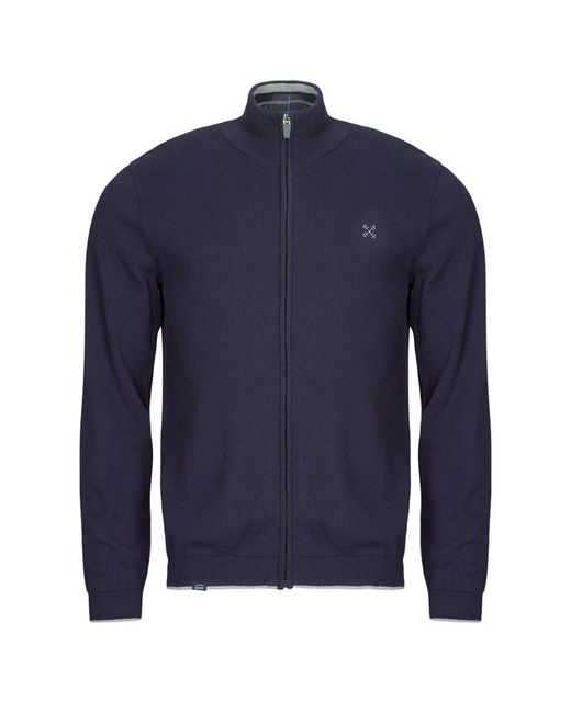 Oxbow Blue Cardigans R1pezip for men