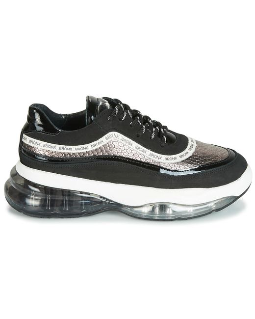 bronx black trainers