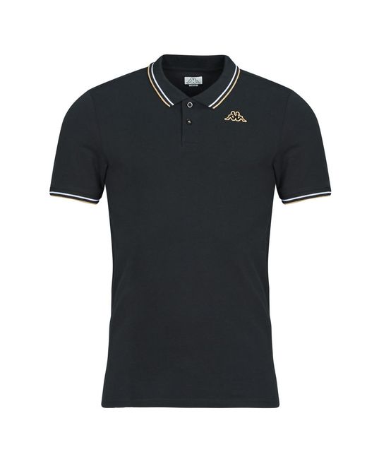 Kappa Black Polo Shirt Ezio2 for men