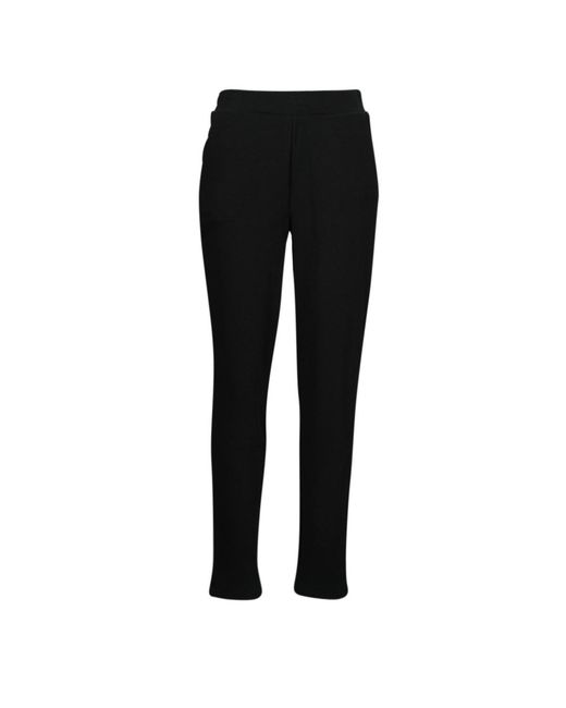 Only Play Black Tracksuit Bottoms Onpmelina Mw Slim Swt Pnt Noos