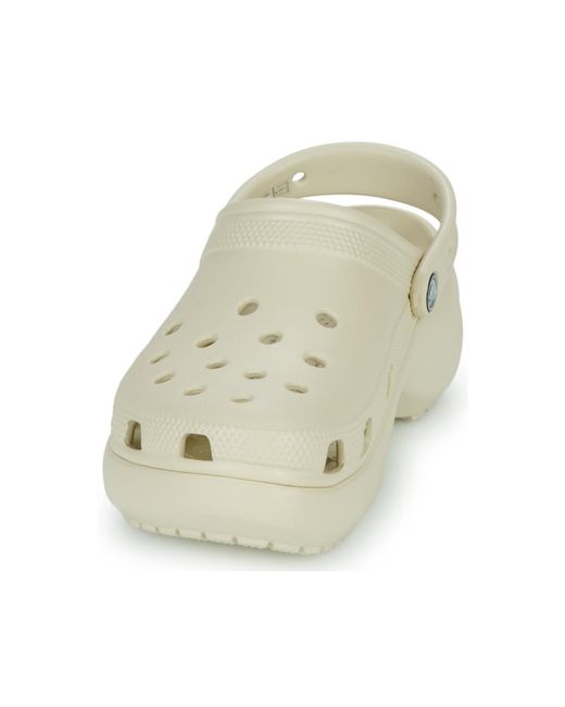 CROCSTM Metallic Classic Platform Clog W Clogs (shoes)